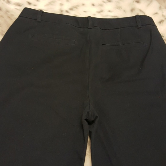 blue trousers with gold zippered pockets - Picture 4 of 7